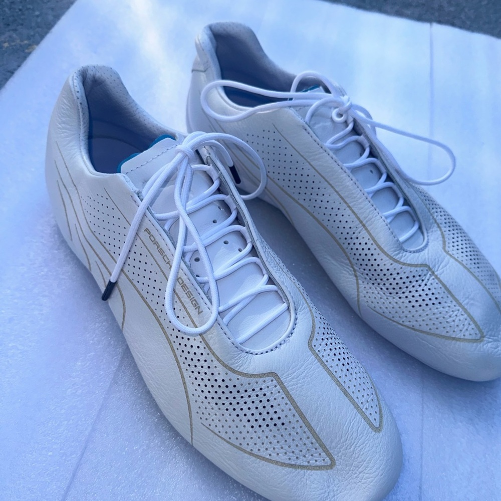Porsche Design Puma Speed Cat - White with blue accent